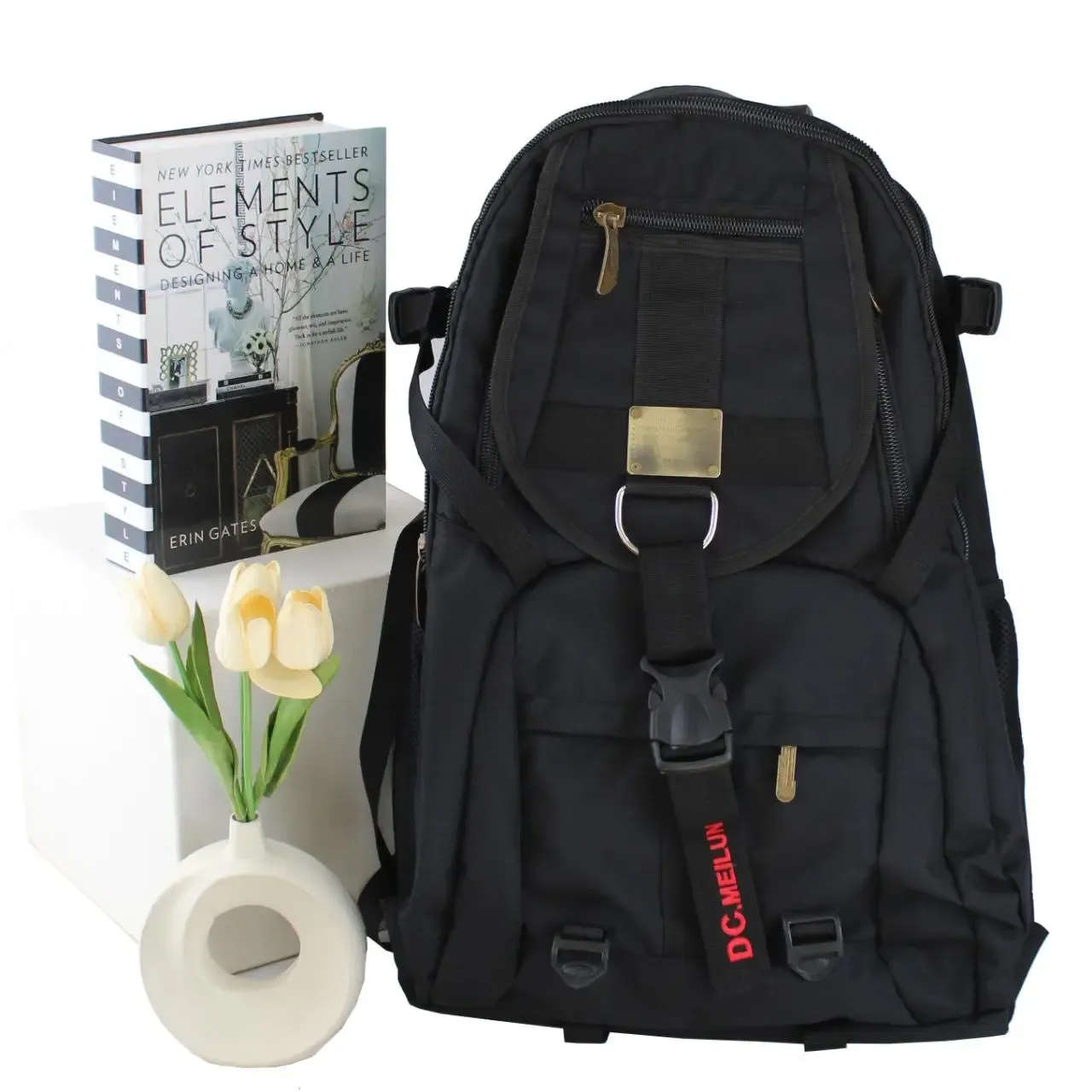 کوله پشتی اسپرت و مدرسه دانشگاهی پارچه ای با ابعاد 57x38x18 سانتیمتر