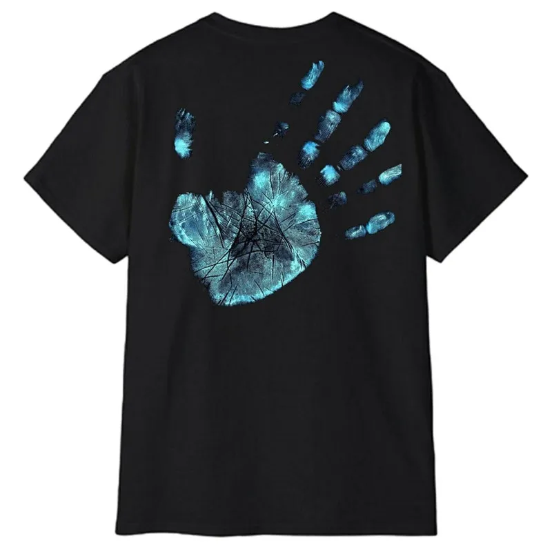 تی شرت آستین کوتاه مردانه پاد آفرین مدل دست پشت و رو