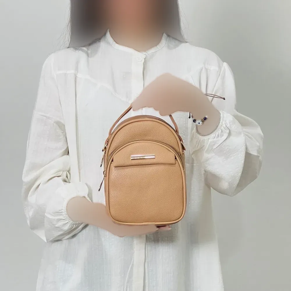 کیف ایستاده زنانه مدل 1141 بند دستی دوشی چرم شرانگ یراق ضد زنگ