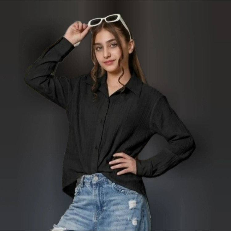 شومیز تابستانه گره ای دخترانه پری سایز 7 تا 16 سال